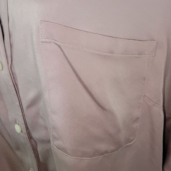 J. Jill lavender rayon blouse top Size Large - Picture 5 of 6